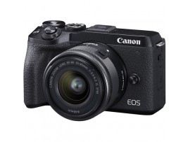 Canon EOS M6 Mark II Kit 15-45mm IS STM (Promo Pre Order Free SDHC 64GB Hingga 10 November 2019)